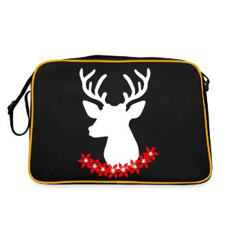 Cerf suisse - Sac Retro - noir/or - Dos