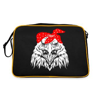Aigle - Sac Retro - noir/or - Dos