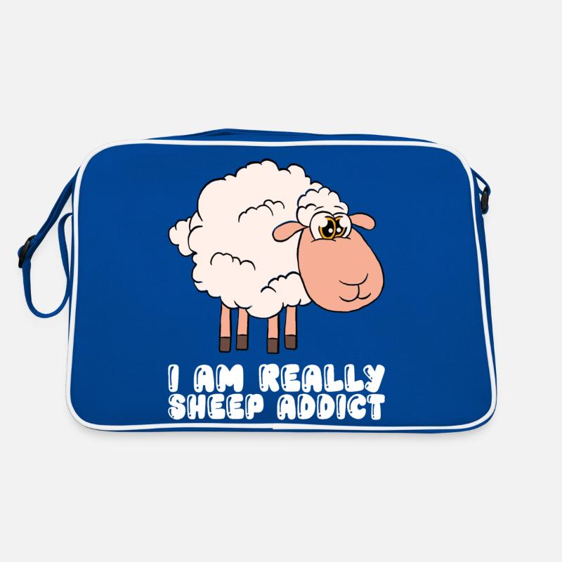 Je suis vraiment accro aux moutons Sac Retro