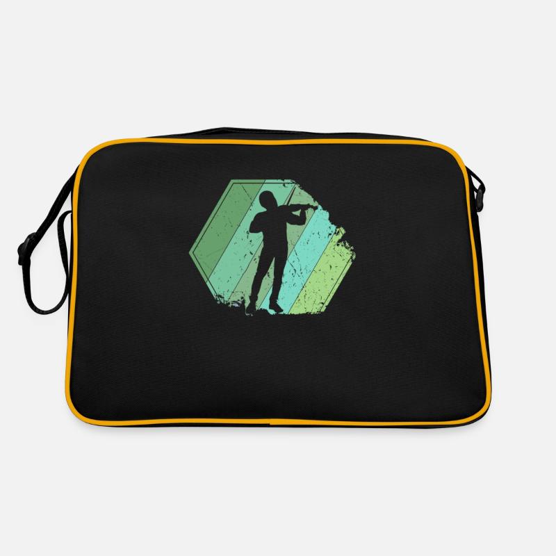 Violin Player Retro Retro Bag