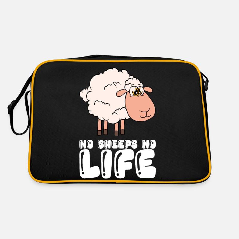 Pas de vie sans moutons Sac Retro
