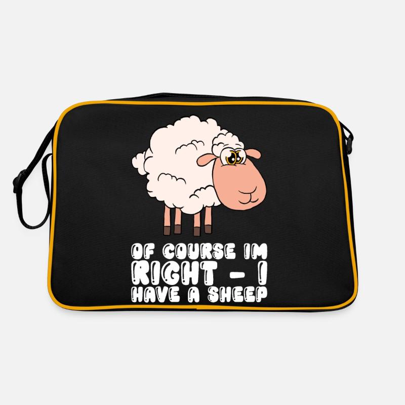 Of course I'm right, I have a sheep Retro Bag