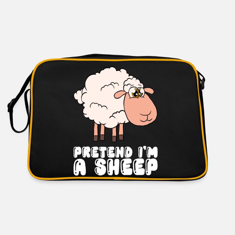 Imagine I am a sheep Retro Bag