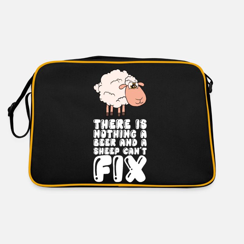 What a beer and a sheep could not do Retro Bag