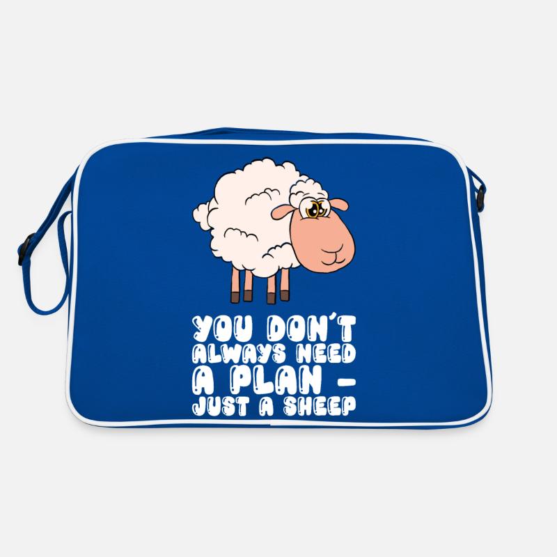 You don't always need a plan, just a sheep Retro Bag