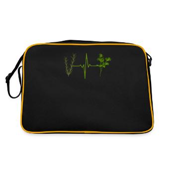 Herbs Garden Herbs Heartbeat - Retro Bag - black/gold - Back