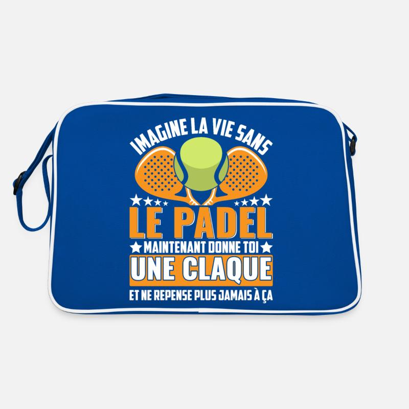 Le padel | Pour les joueurs de padel | Logo Sac Retro