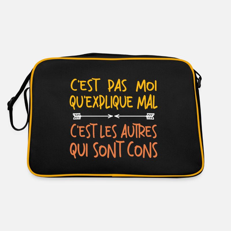 C'est Pas Moi Qui explique Mal Sac Retro