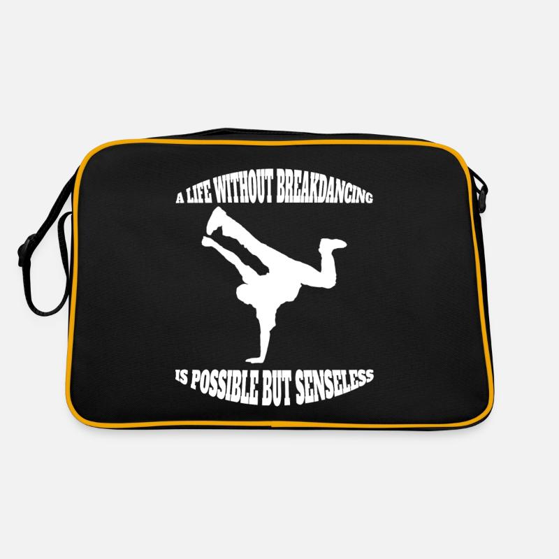 Dance Sport Breakdance Gift Dancing Dancer Retro Bag