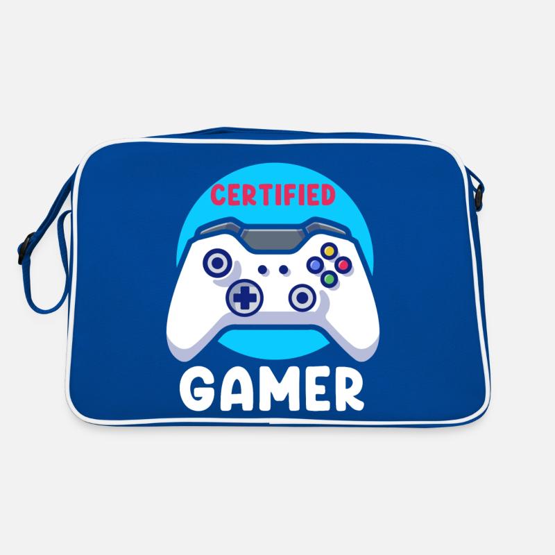 Conceptions de contrôleurs certifiés Gamer Cool Epic Sac Retro