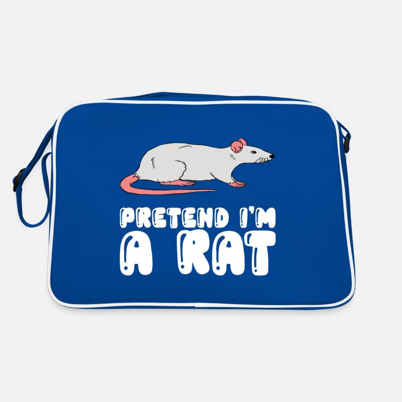 Pretend Im A Rat Retro Bag