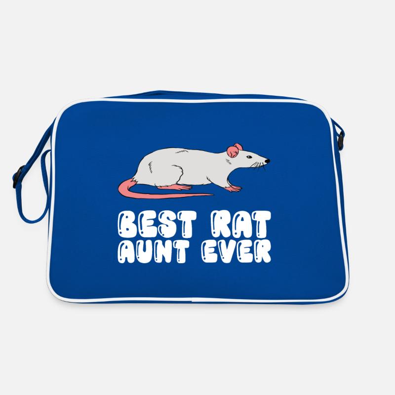 Best Rat Aunt Ever Retro Bag