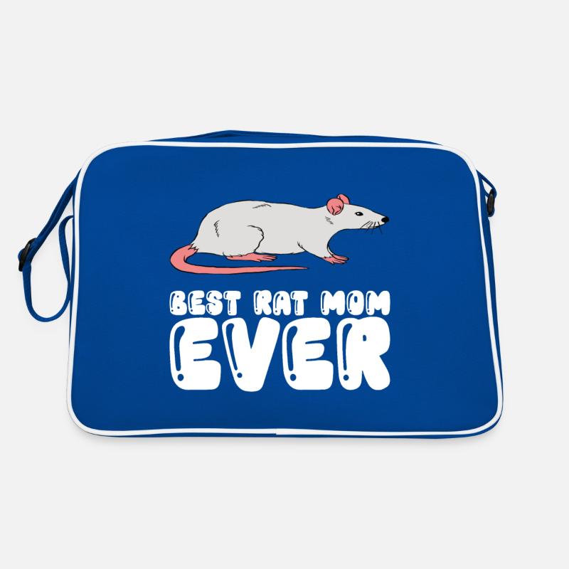 Beste Rattenmutter Aller Zeiten Retro Tasche
