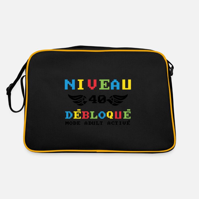 Niveau 40 débloqué mode adult activé Sac Retro