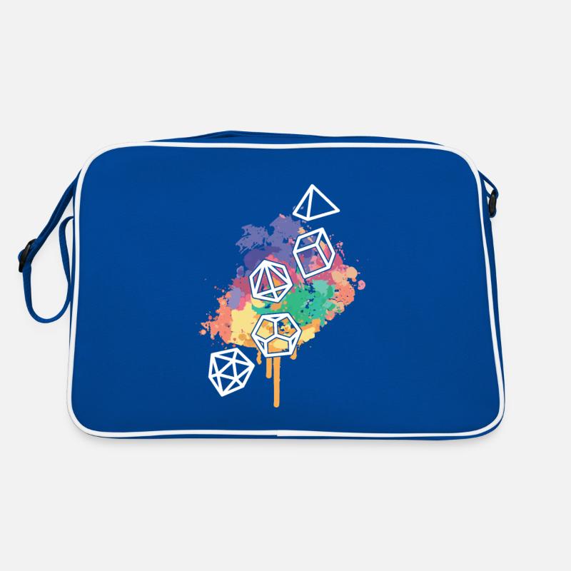 Different Shapes Retro Tasche