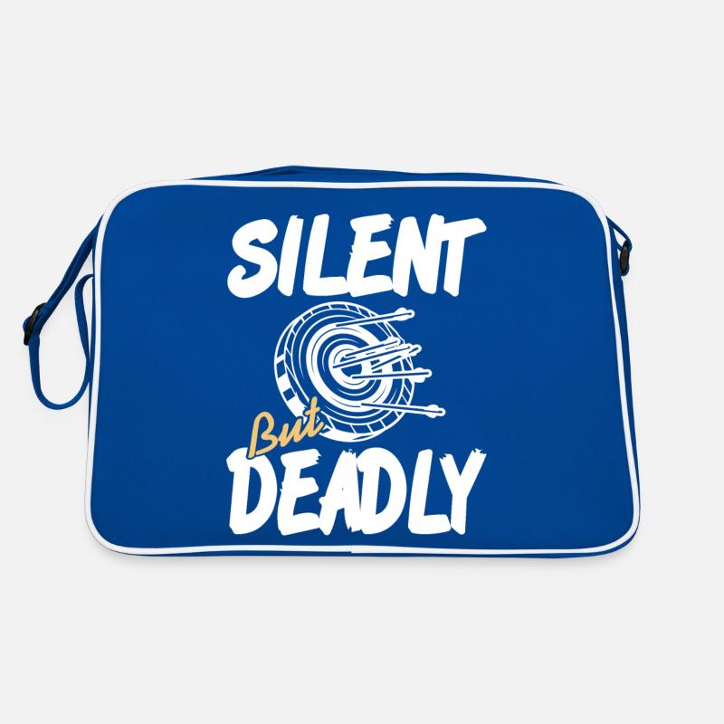 Silent Bud Deadly Awesome Hunter Archery Design Sac Retro