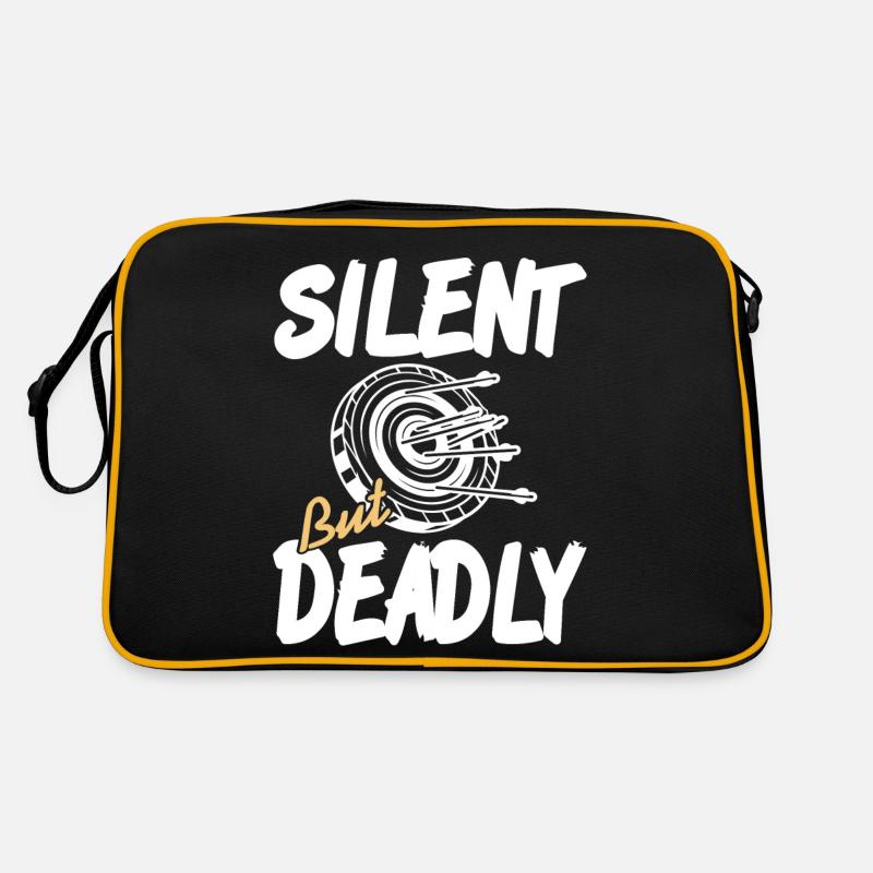 Silent Bud Deadly Awesome Hunter Archery Design Retro Tasche