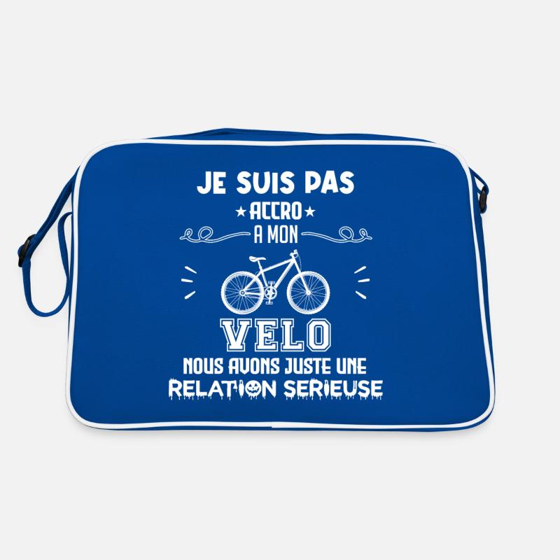 Pas accro à mon vélo - Relation sérieuse Sac Retro