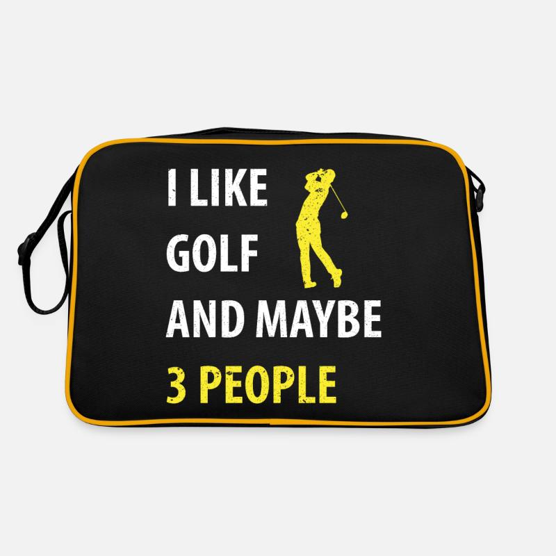 I Like Golf And Maybe 3 People Retro Bag
