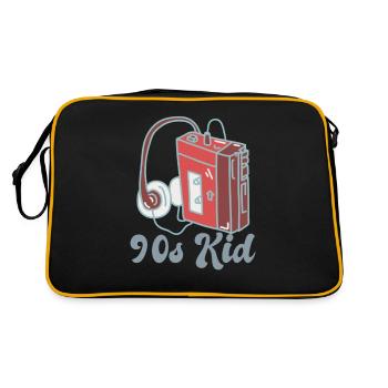90s Kid - Retro Bag - black/gold - Back