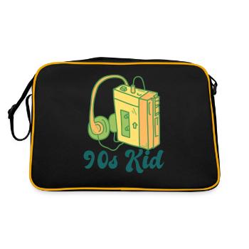 90s Kid - Retro Bag - black/gold - Back