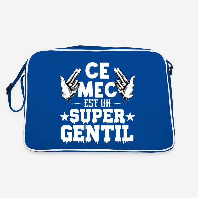 ce mec est un super gentil Sac Retro