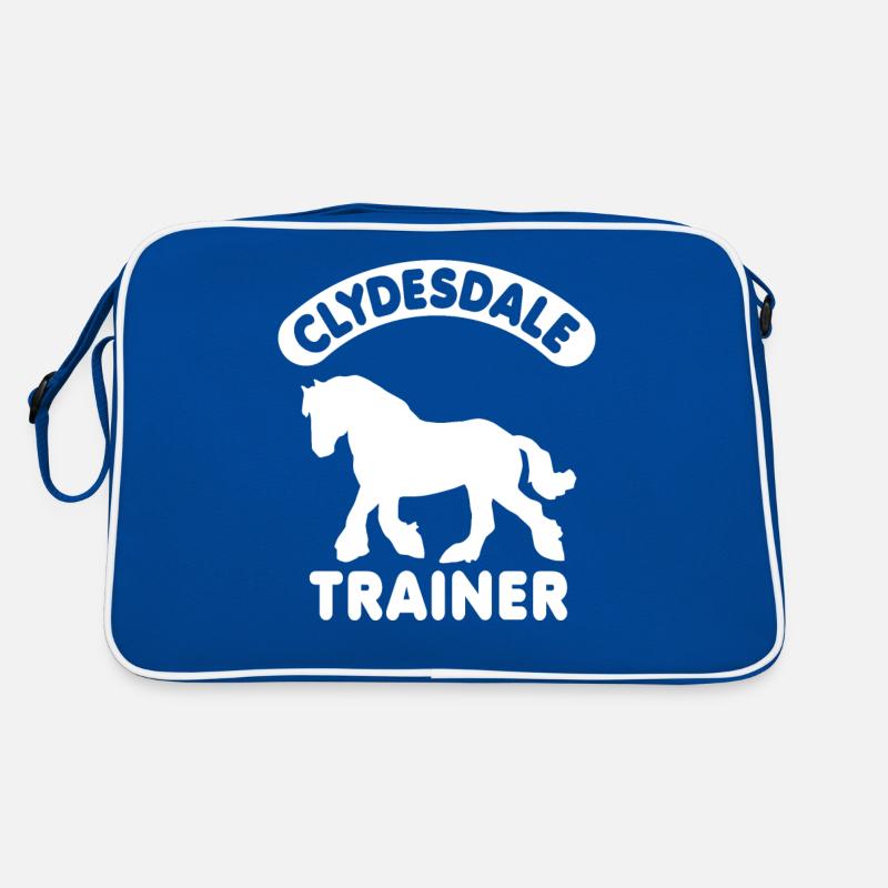 Clydesdale Trainer Cheval de trait Sac Retro