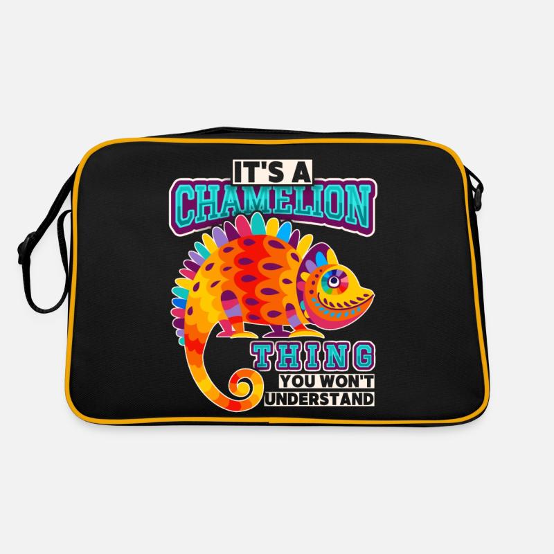 Caméléon, dicton drôle, C’est-un-caméléon-chose Sac Retro