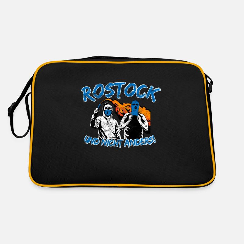 Rostock und nicht anders UPDATE Retro Tasche