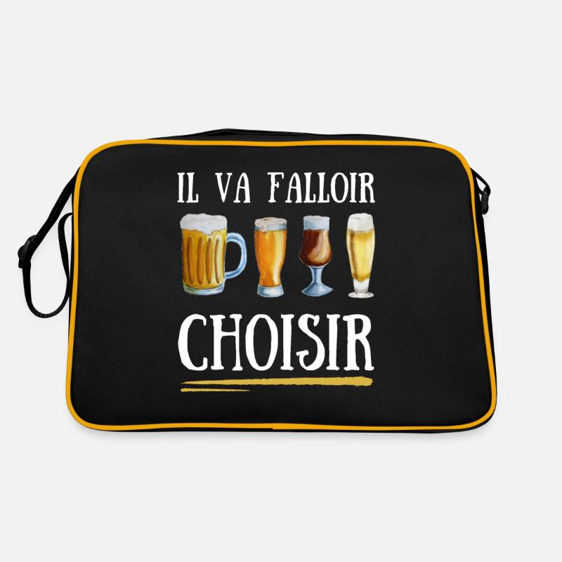 Bières Il va falloir choisir Sac Retro