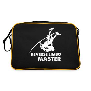 Saut à la perche backward limbo Master - Sac Retro - noir/or - Dos
