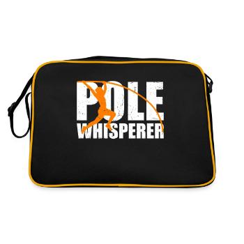Pole Whisperer Drôle de saut à la perche - Sac Retro - noir/or - Dos