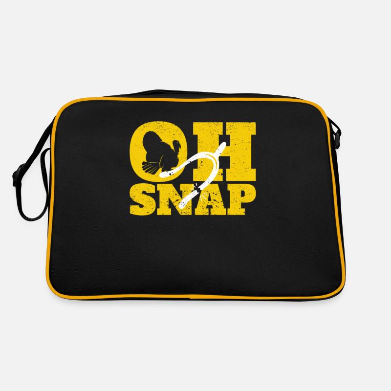 Oh Snap Wishbone Drôle de dîner de Thanksgiving Sac Retro