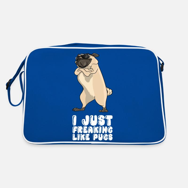 Je flippe comme des carlins Sac Retro
