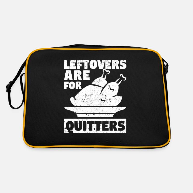 Thanksgiving Dinner Turkey Day Leftovers are for Retro Bag
