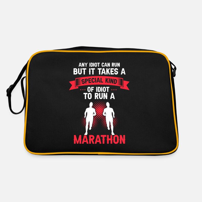 Prend un type spécial d’idiot pour courir un MARATHON Sac Retro