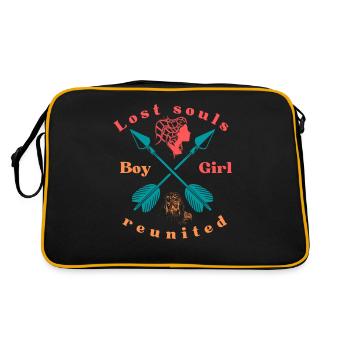 Lost souls reunited, boys and girls - Sac Retro - noir/or - Dos