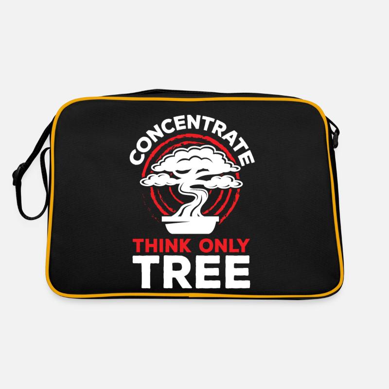 Bonsai Concentrate Think Only Tree Retro Bag