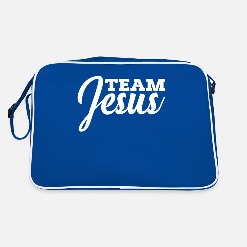Team Jesus Christian Jesus Retro Bag