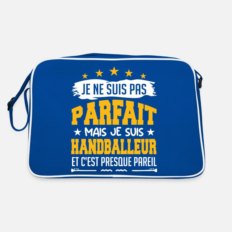 pas parfait mais handball, handballeur Sac Retro