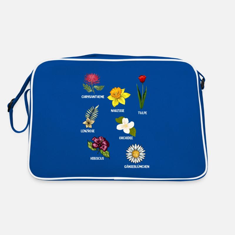 Espèces de fleurs Fleurs Sac Retro