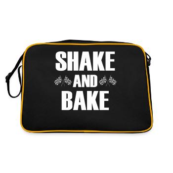 Shake And Bake Racing - Retro Bag - black/gold - Back