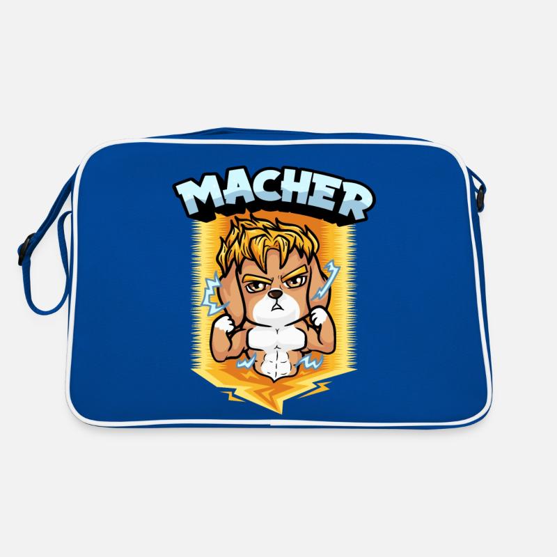 Wenn du ein Macher bist Retro Tasche
