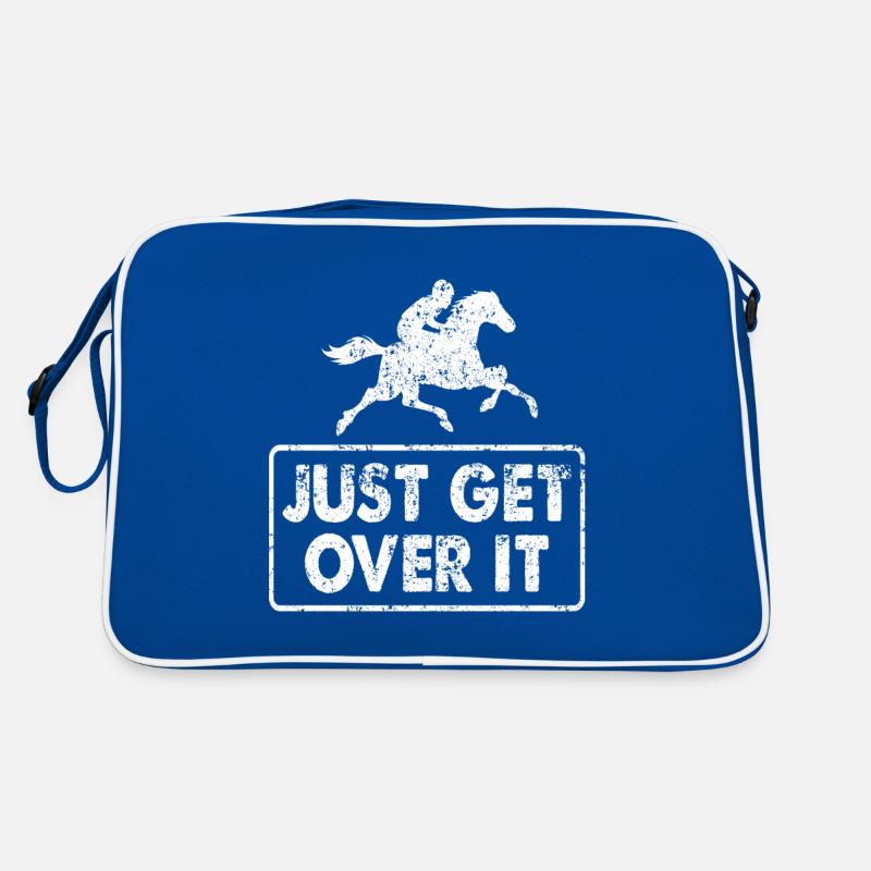 Vintage Just Get Over It Awesome Vaulting Présent Sac Retro