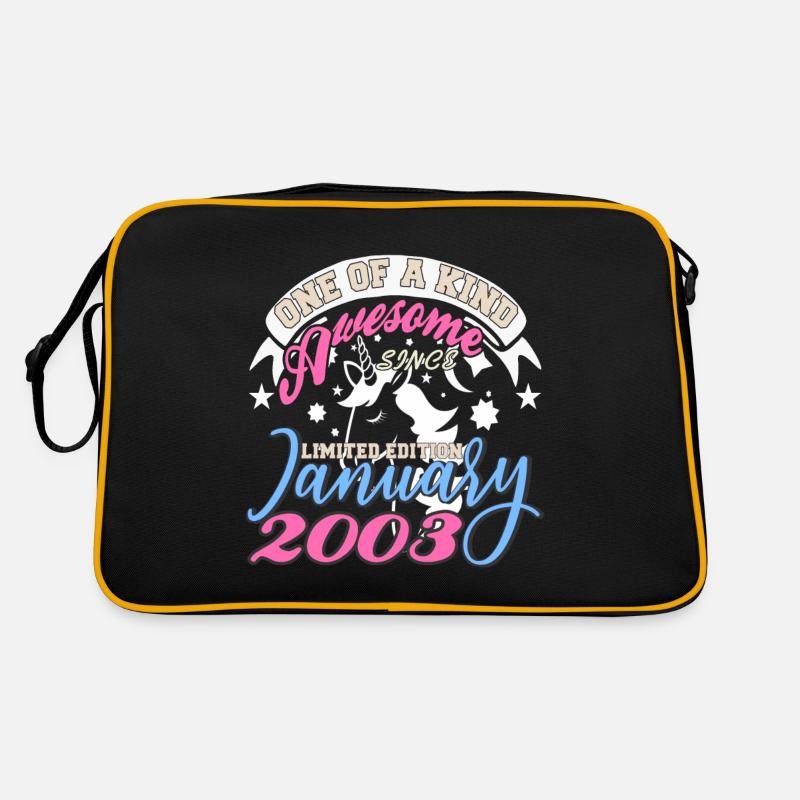 One Of A Kind Awesome Since January 2003 Present Retro Bag