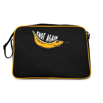 Banana Ball Phyton noué à nouveau - Sac Retro - noir/or - Dos