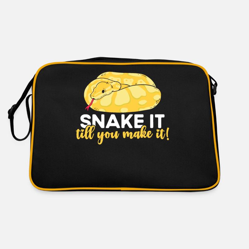 Boule de banane Python Serpentez jusqu’à ce que vous le fassiez Sac Retro