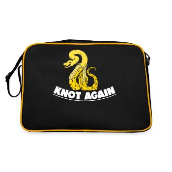 Banana Ball Phyton noué à nouveau - Sac Retro - noir/or - Dos