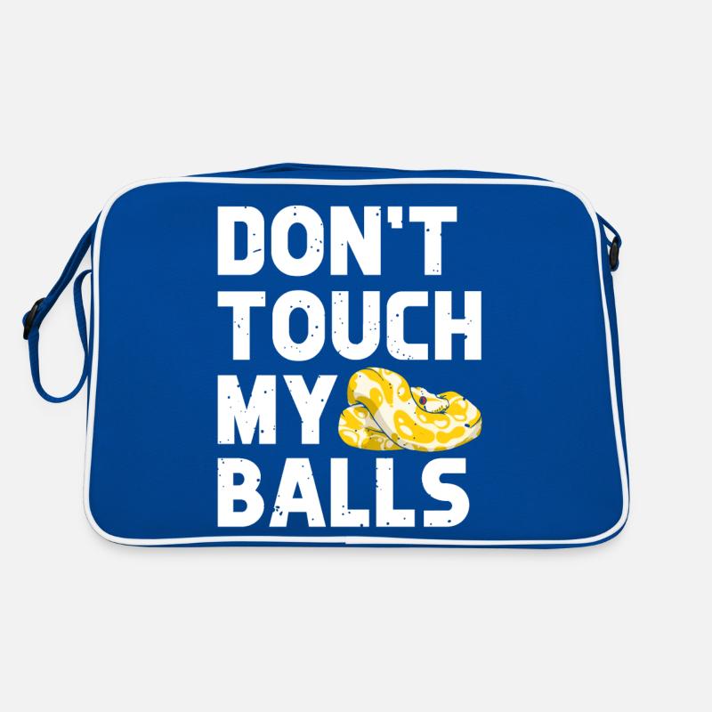 Banana Ball Python Ne touche pas mes couilles Sac Retro