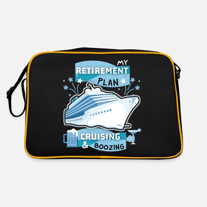 Croisière, drôle de dire régimes de retraités, retraités Sac Retro